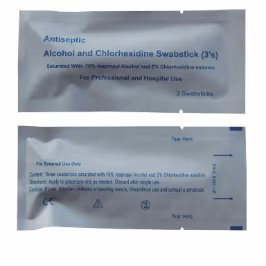 Cotton Applicator WITH Chlorhexidine